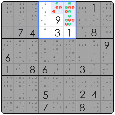 easy sudoku print